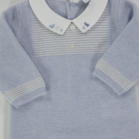 Tarte Et Chocolat Baby Boys Playsuit  Light Blue