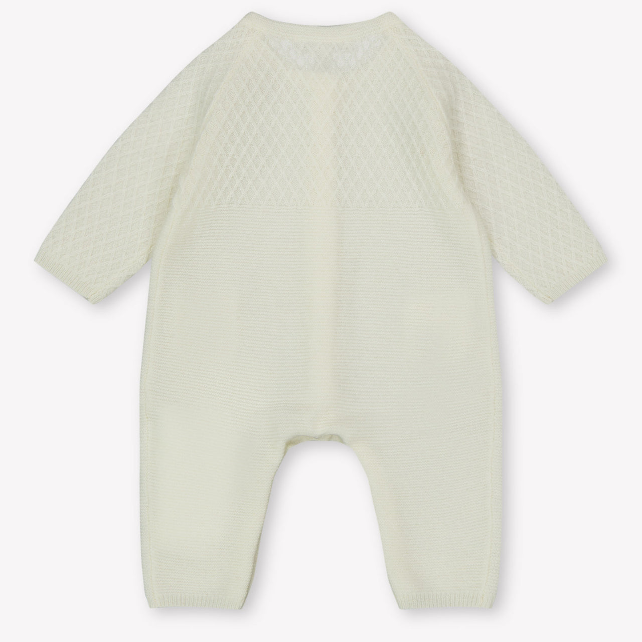 Tarte Et Chocolat Baby Unisex Playsuit  Offwhite