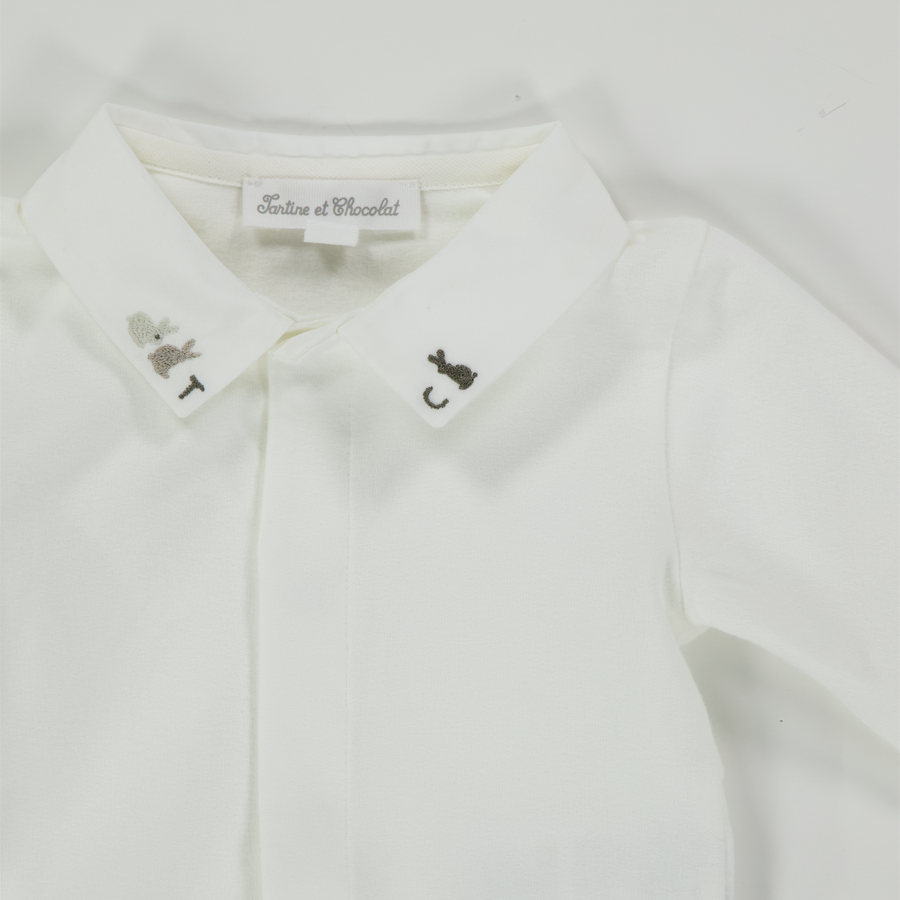 Tarte Et Chocolat Baby Boys Bodwell  Offwhite