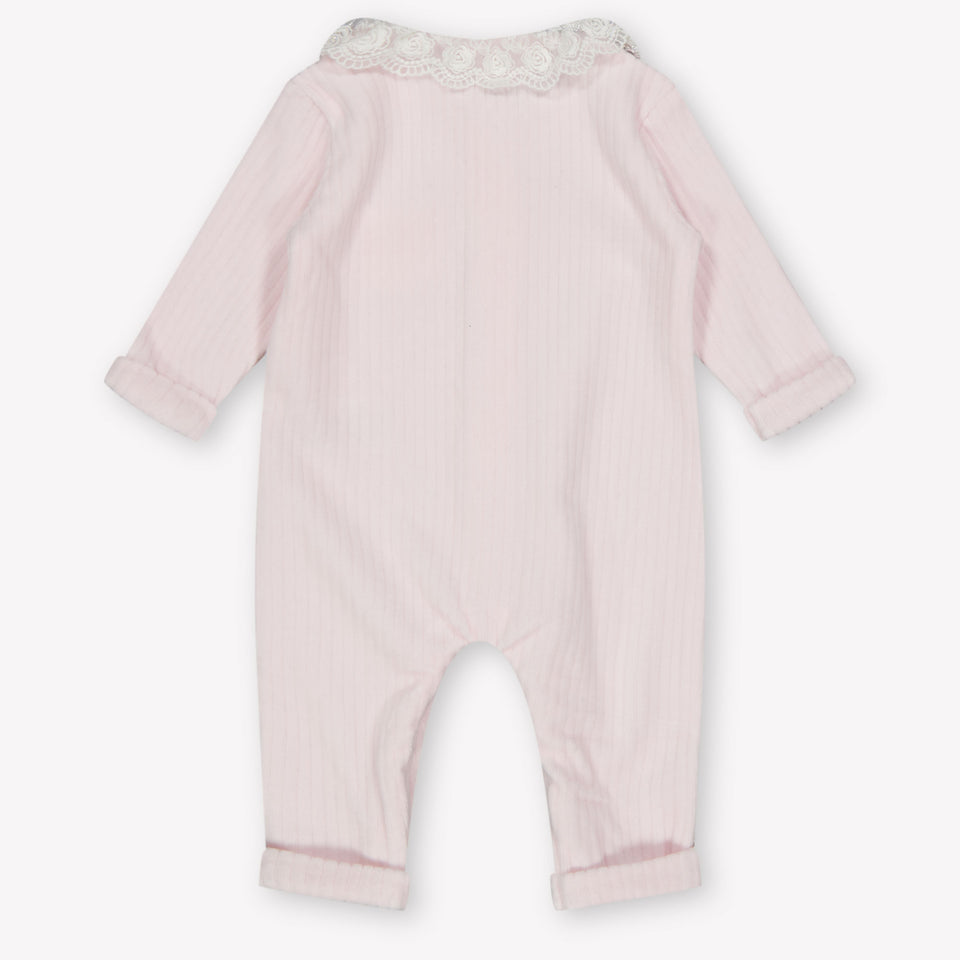 Tarte Et Chocolat Baby Girls Playsuit  Light Pink