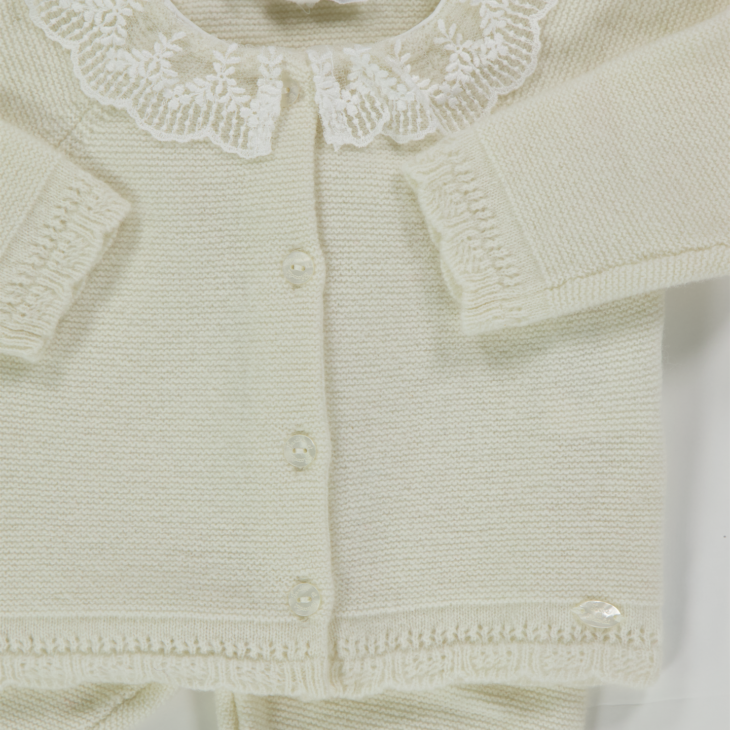 Tarte Et Chocolat Baby Girls Playsuit  Offwhite