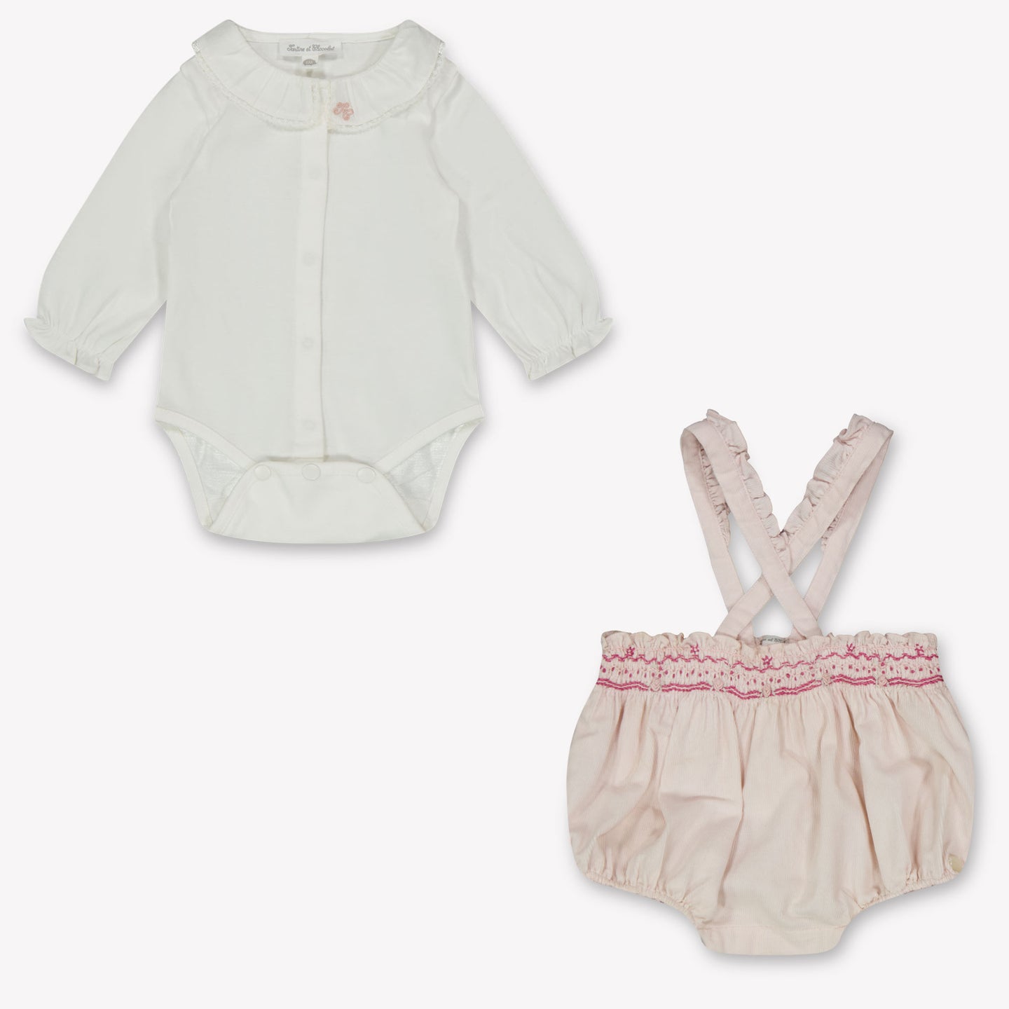 Tartine et Chocolat Baby Meisjes Setje In Licht Roze