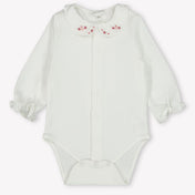 Tartine et Chocolat Baby Meisjes Rompertje In Off White