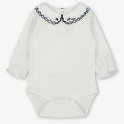 Tartine et Chocolat Baby Meisjes Rompertje In Off White