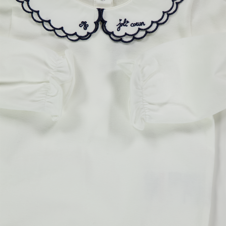 Tarte Et Chocolat Baby Girls Bodwell  Offwhite