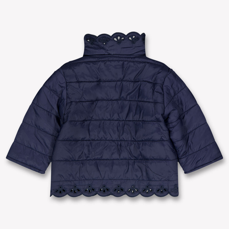 Tartine et Chocolat Baby Meisjes Tussenjas In Navy