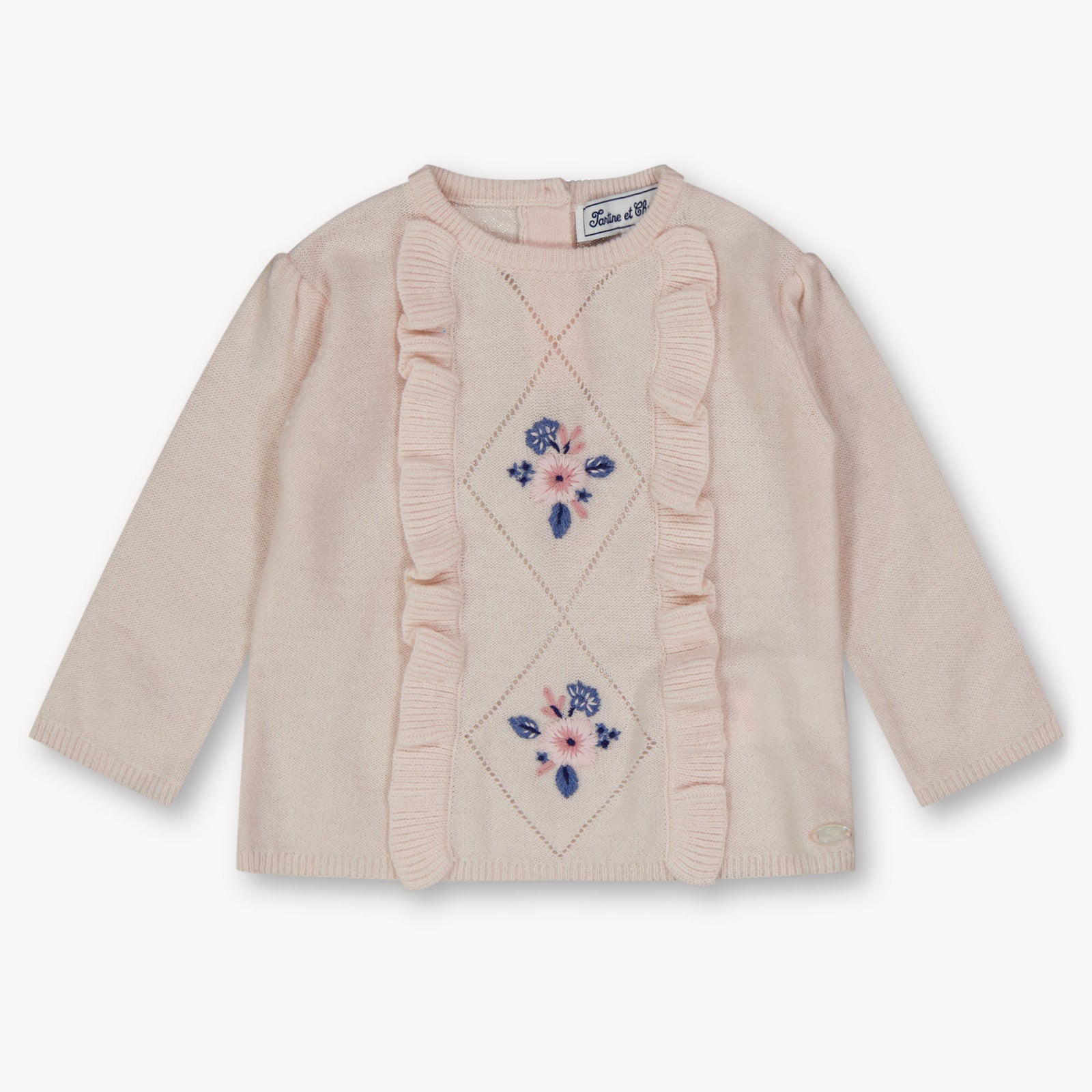 Tartine et Chocolat Baby Meisjes Trui In Licht Roze