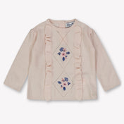 Tartine et Chocolat Baby Meisjes Trui In Licht Roze