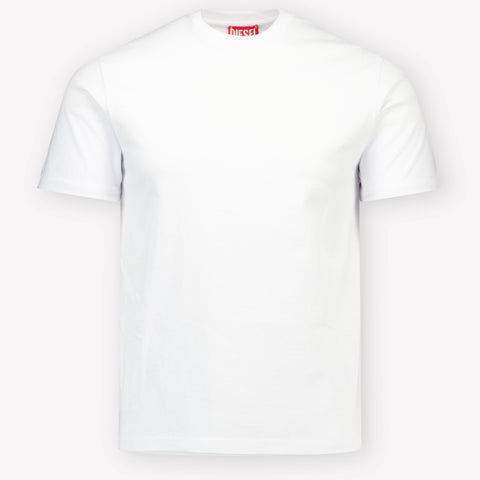 Diesel Kinder Jongens T-Shirt In Wit