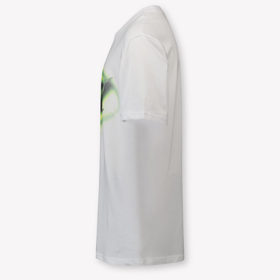 Diesel Kinder Jongens T-Shirt In Wit