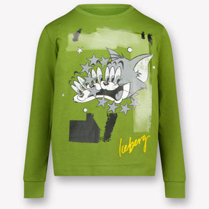Iceberg Kids Boys  T-Shirt Green