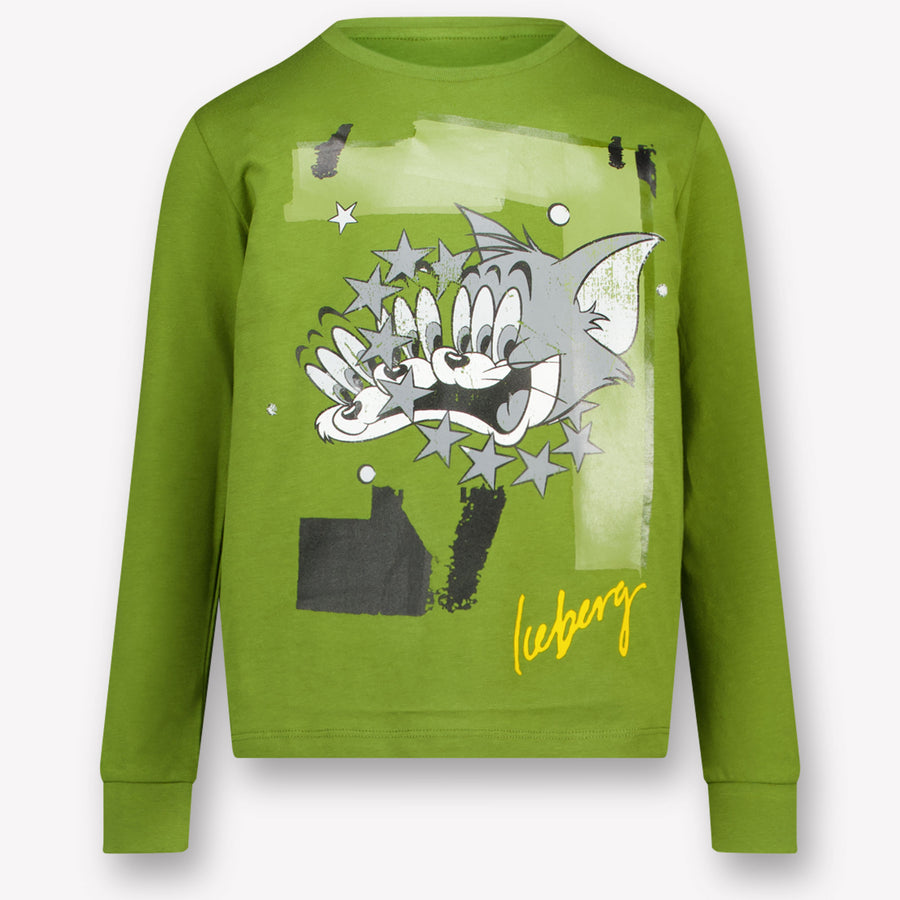 Iceberg Kids Boys  T-Shirt Green