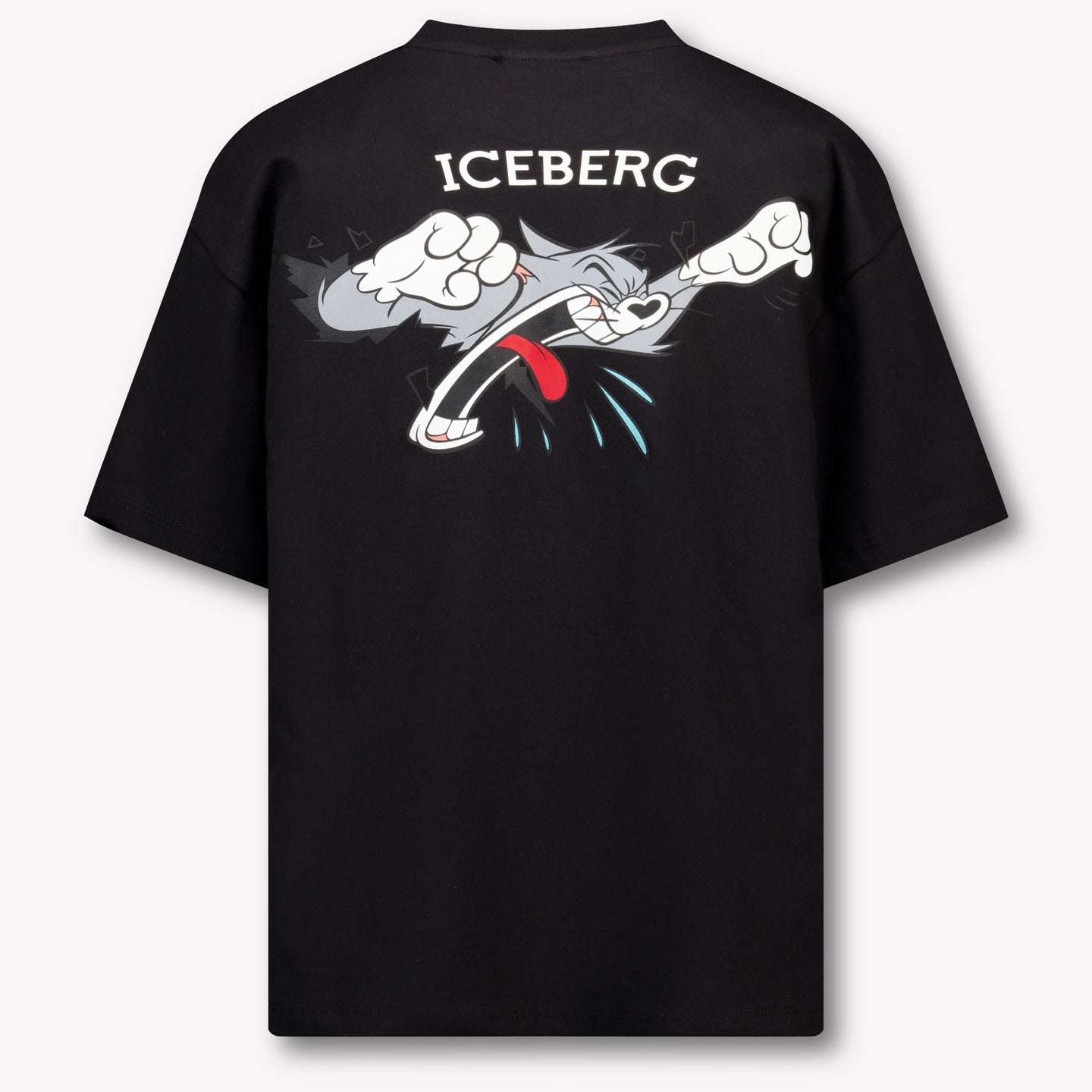 Iceberg Kinder Jongens T-Shirt In Zwart