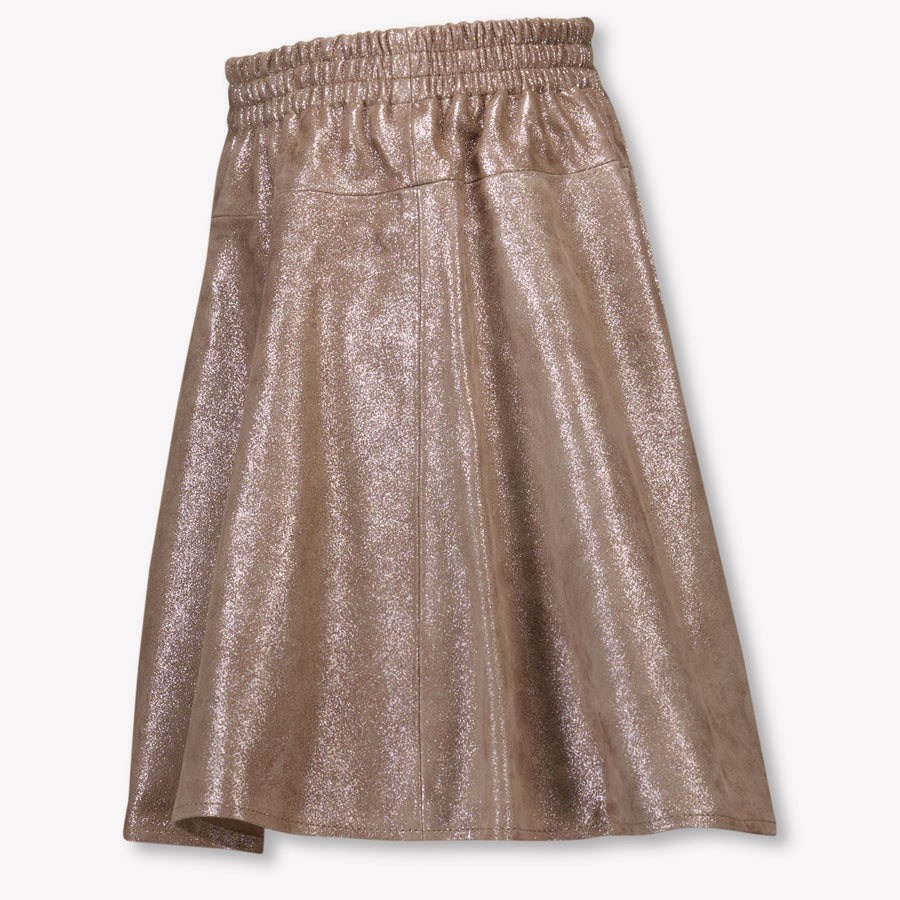 Donsje Amsterdam Kinder Meisjes Shorts In Zilver