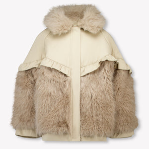 Donsje Amsterdam Kids Girls Jackets  Beige