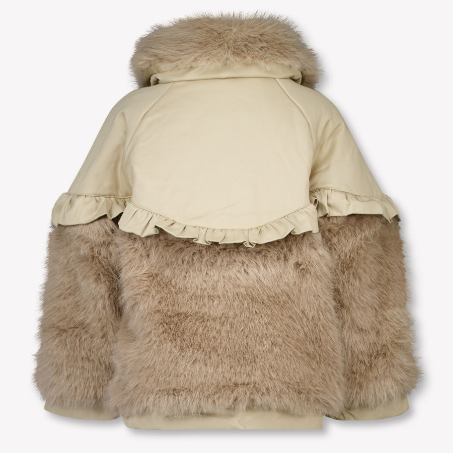 Donsje Amsterdam Kids Girls Jackets  Beige