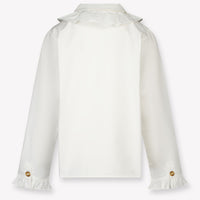 Donsje Amsterdam Kinder Meisjes Blouse In Off White