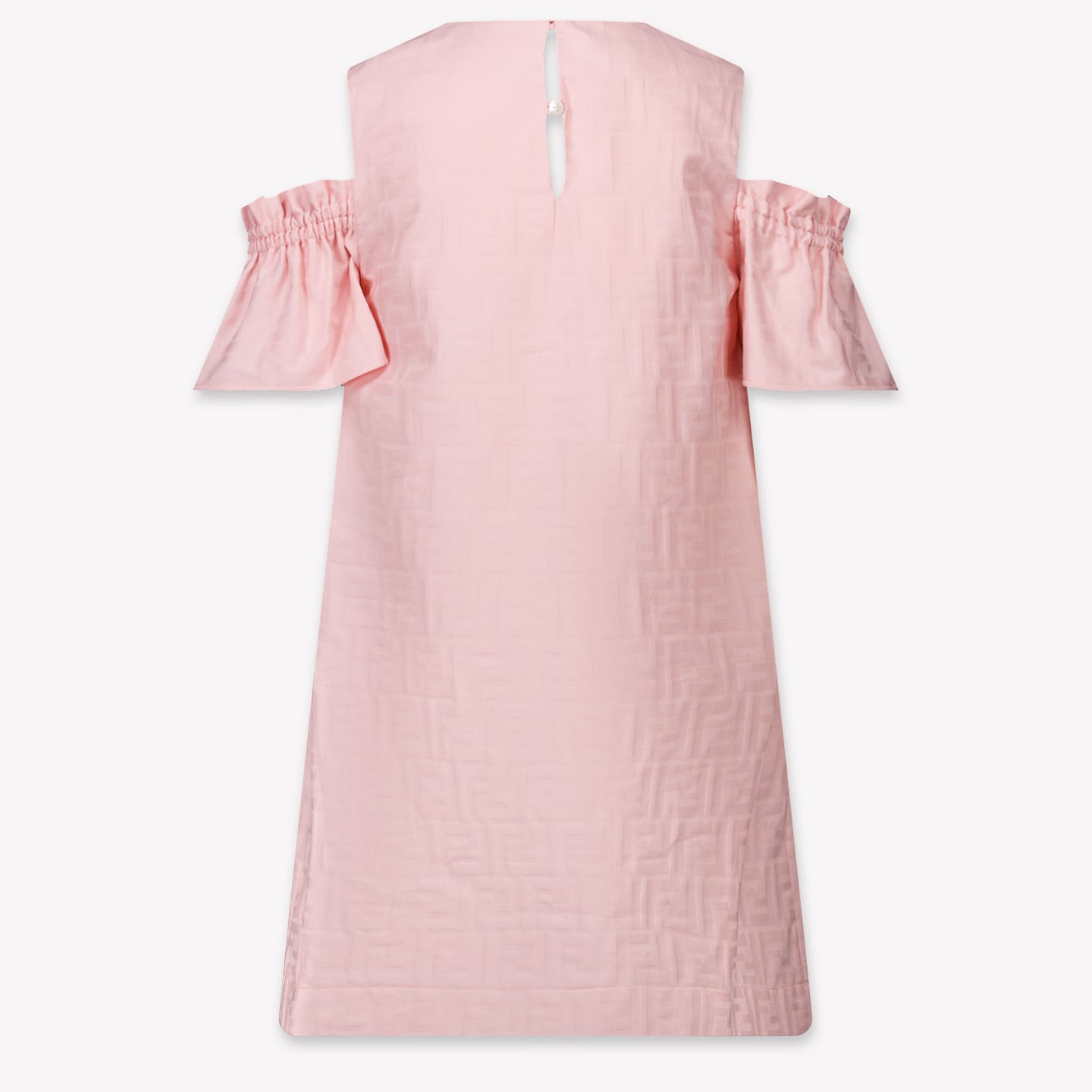Fendi Kids Girls Dress Light Pink