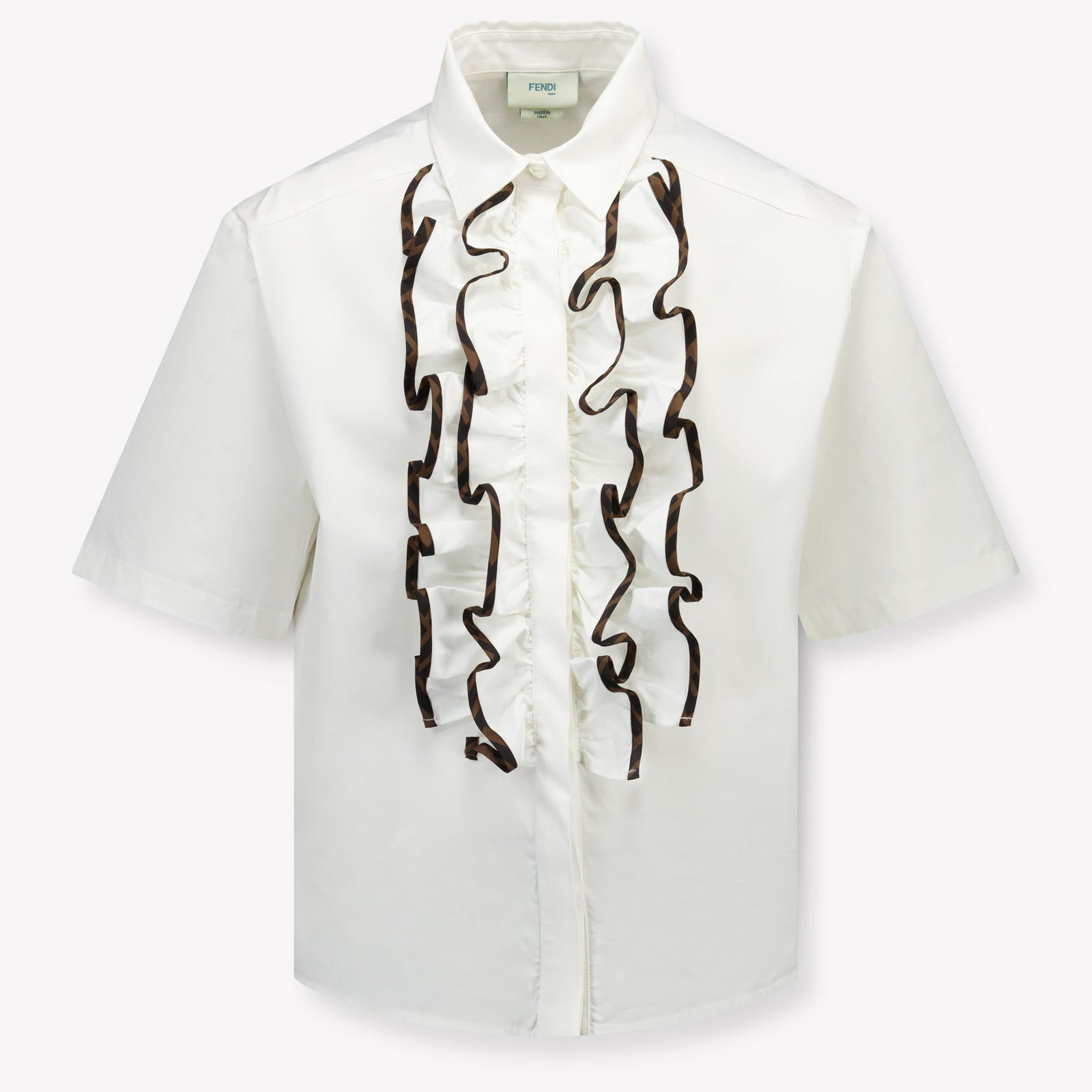 Fendi Kids Girls Blouse  White