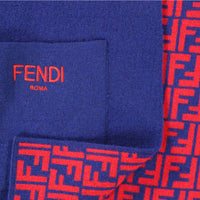 Fendi Kids Girls Scarves  Navy