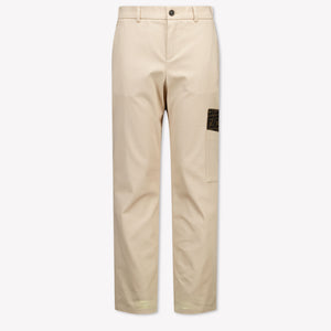 Fendi Kids Boys  Pants Beige