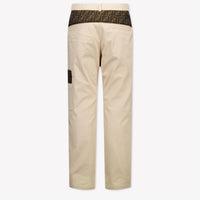 Fendi Kids Boys  Pants Beige