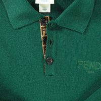 Fendi Kinder Jongens Trui In Donker Groen