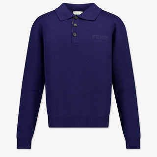 Fendi Kinder Jongens Trui In Navy