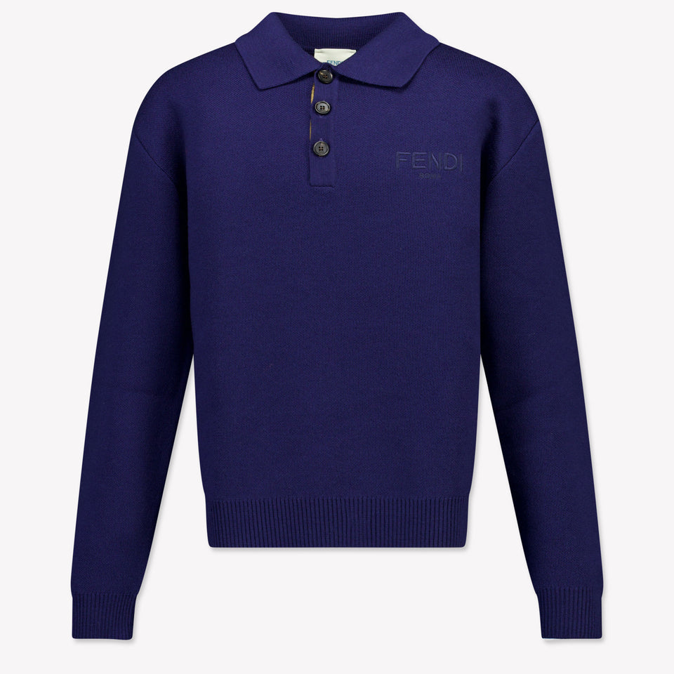 Fendi Kinder Jongens Trui In Navy