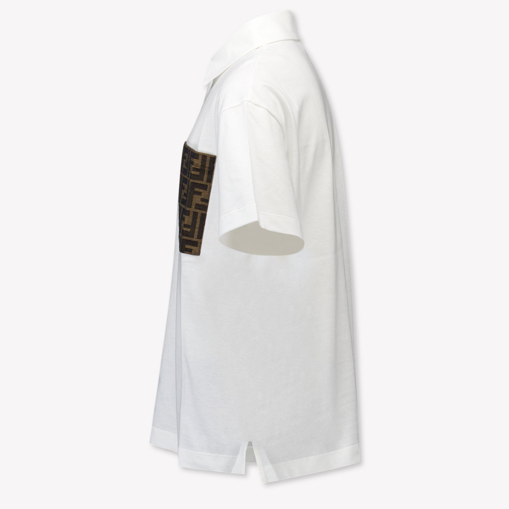 Fendi Children's boys polo in OffWhite