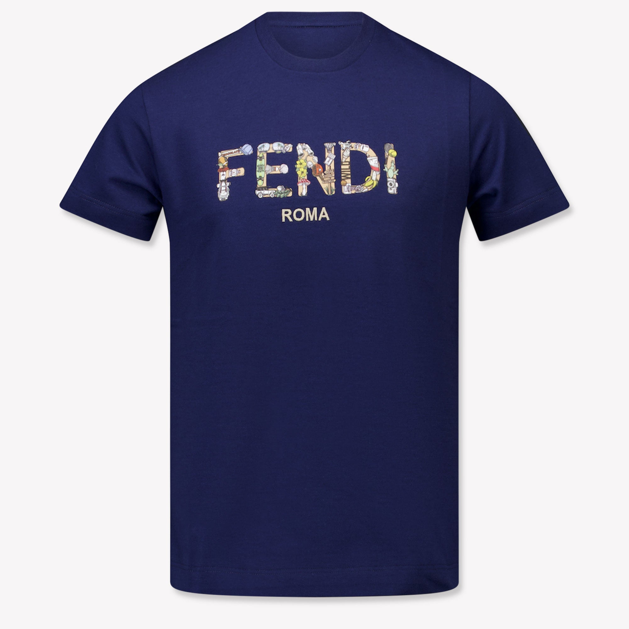 Fendi Children's boys in t-shirt Navy