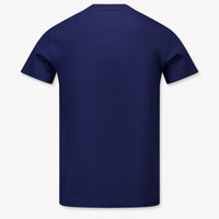 Fendi Kids Boys  T-Shirt Navy