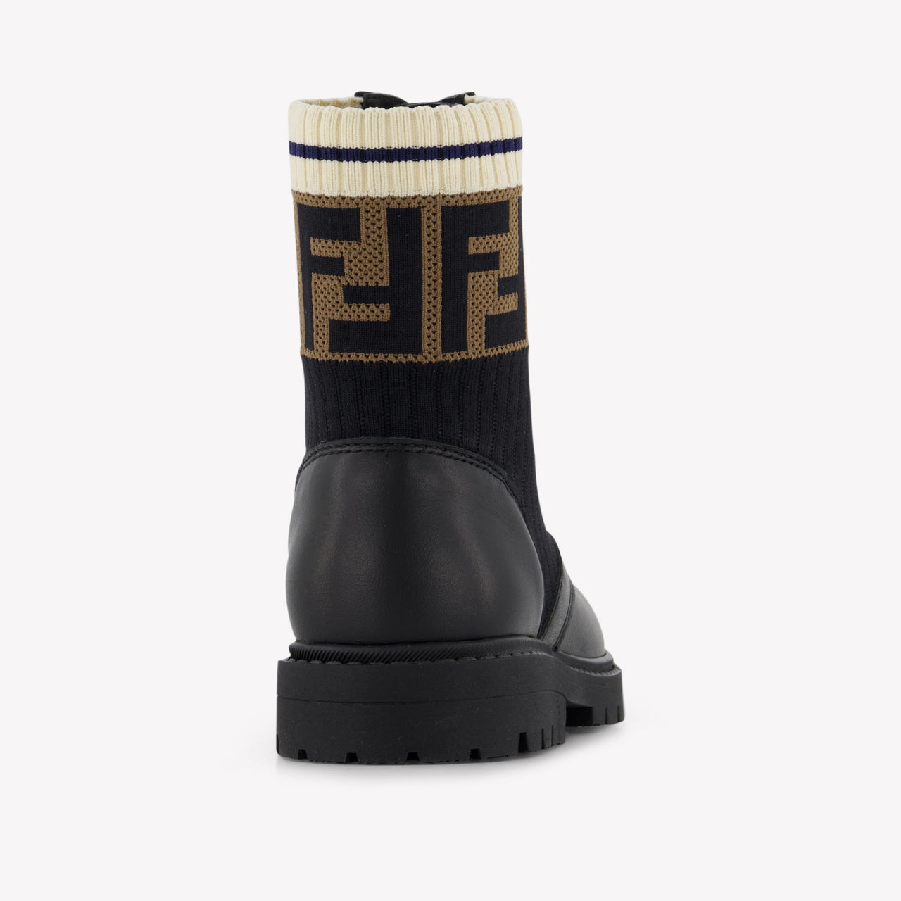 Fendi Girls Boots In Black