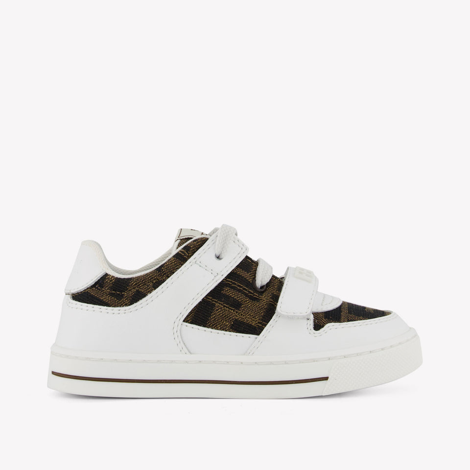 Fendi Unisex Sneakers  White
