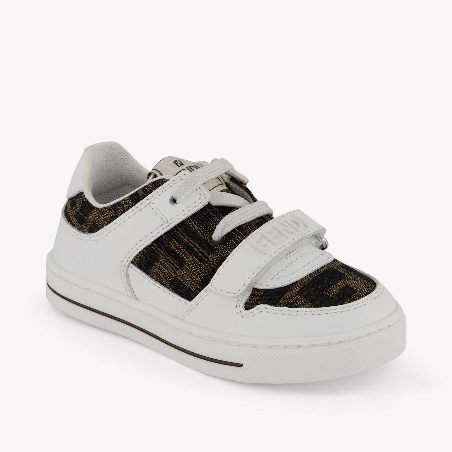 Fendi Unisex Sneakers In Wit