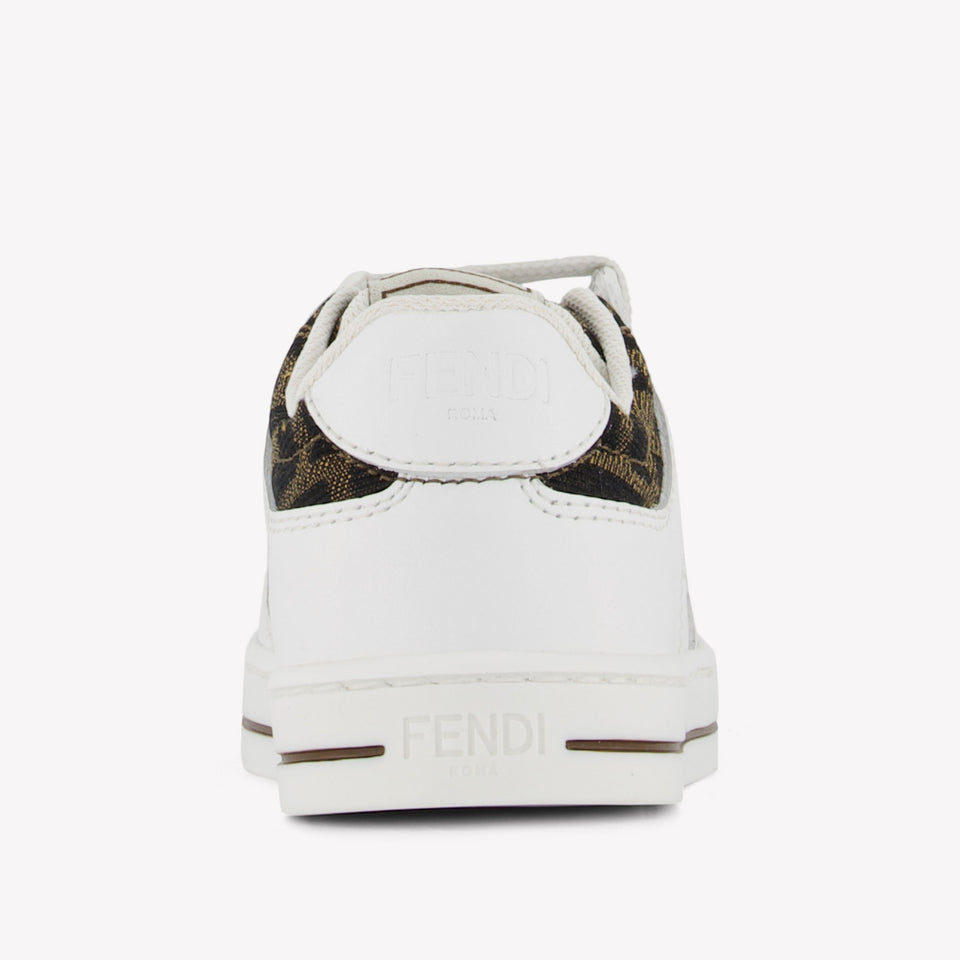 Fendi Unisex Sneakers  White