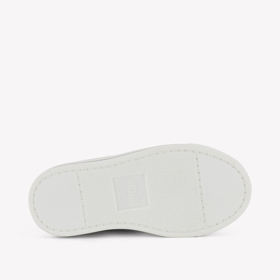 Fendi Unisex Sneakers  White