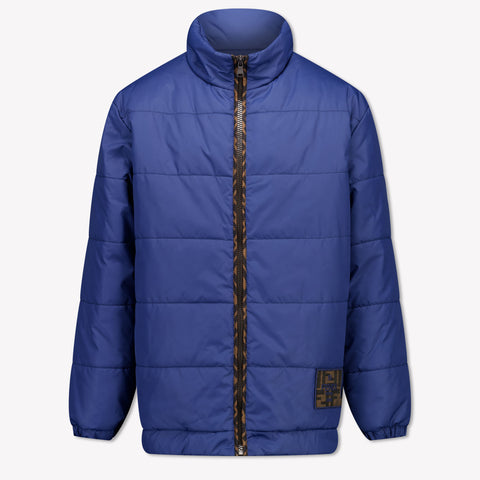 Fendi Kids Unisex  Between Jacket Navy