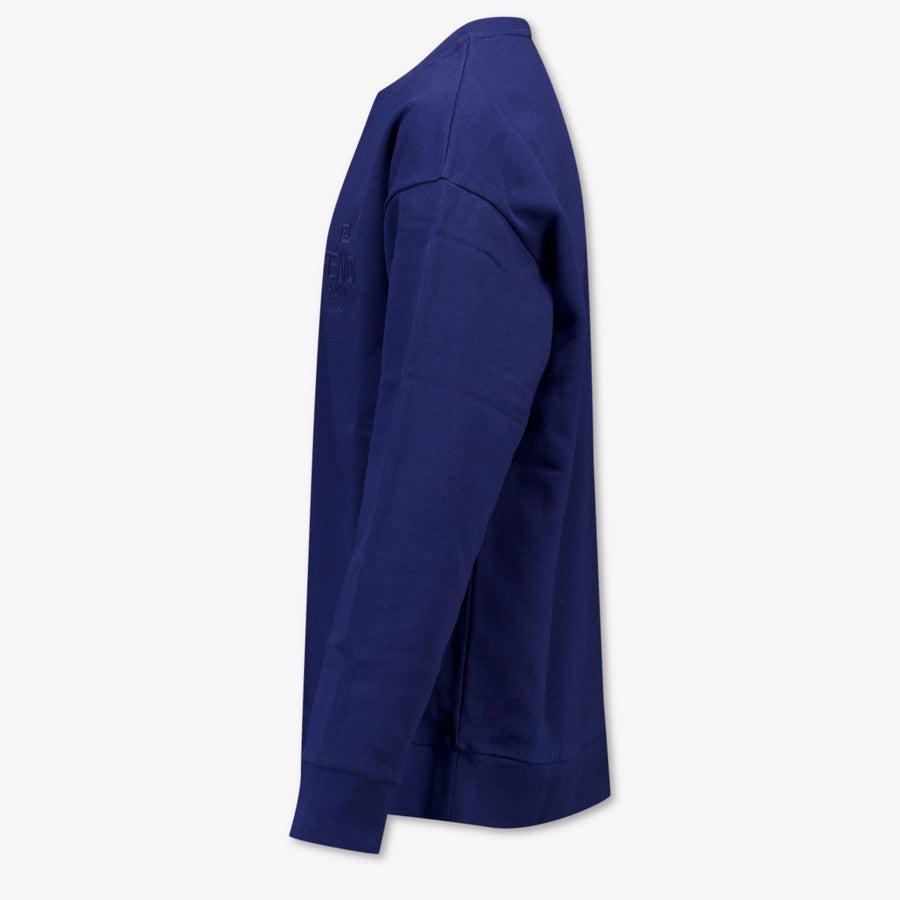 Fendi Kinder Unisex Trui In Navy