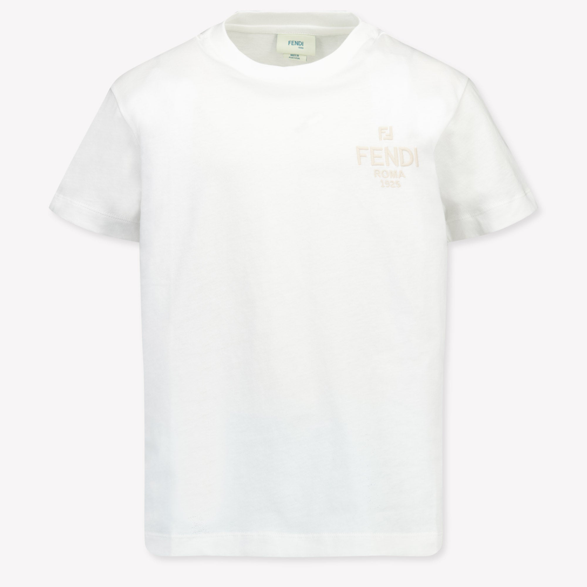 Fendi Kids Unisex T-Shirt  White