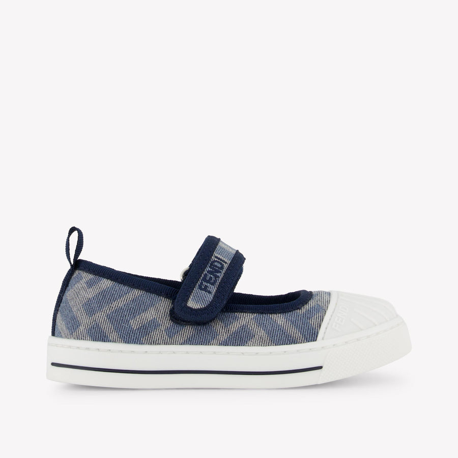 Fendi Girls Shoes  Blue