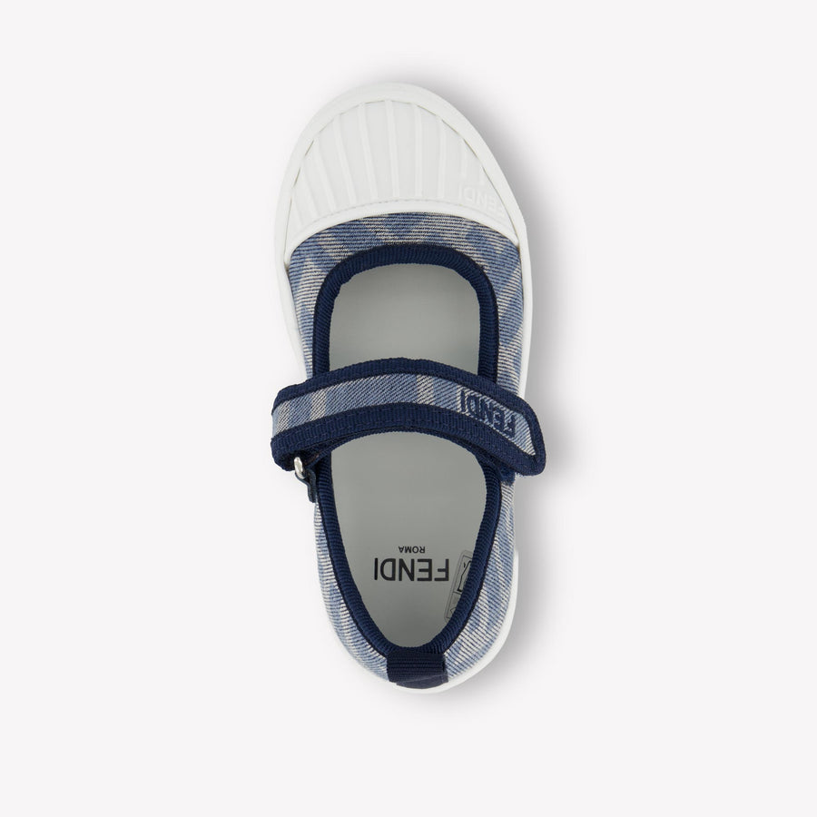 Fendi Girls Shoes  Blue