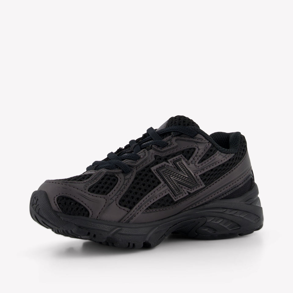 New Balance Pz740 Unisex Sneakers  Black
