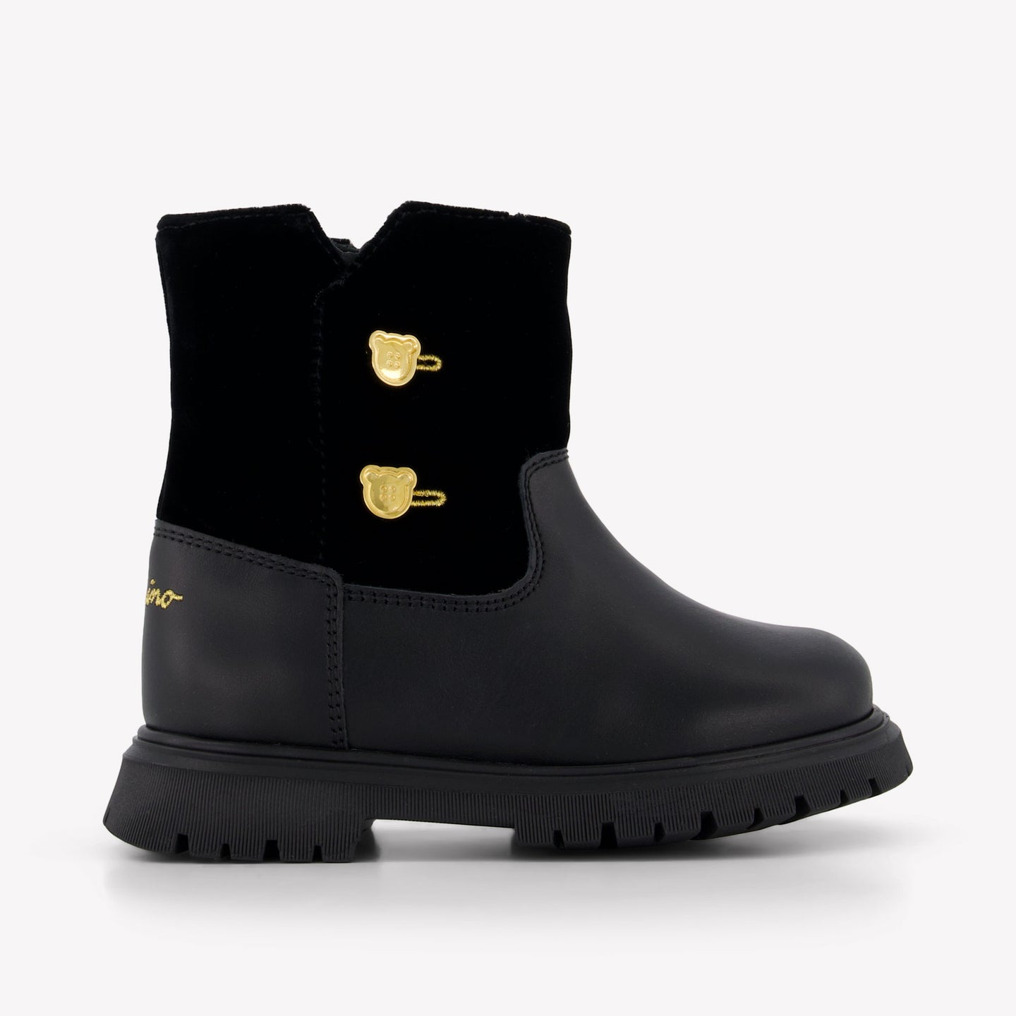 Moschino Baby Girls Boots  Black