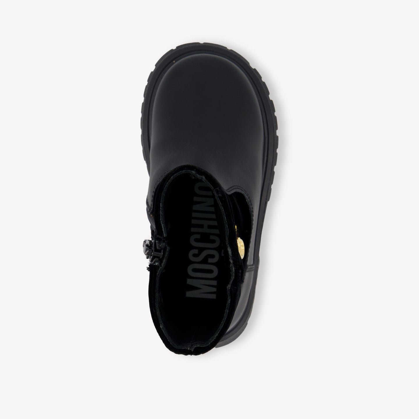 Moschino Baby Girls Boots  Black