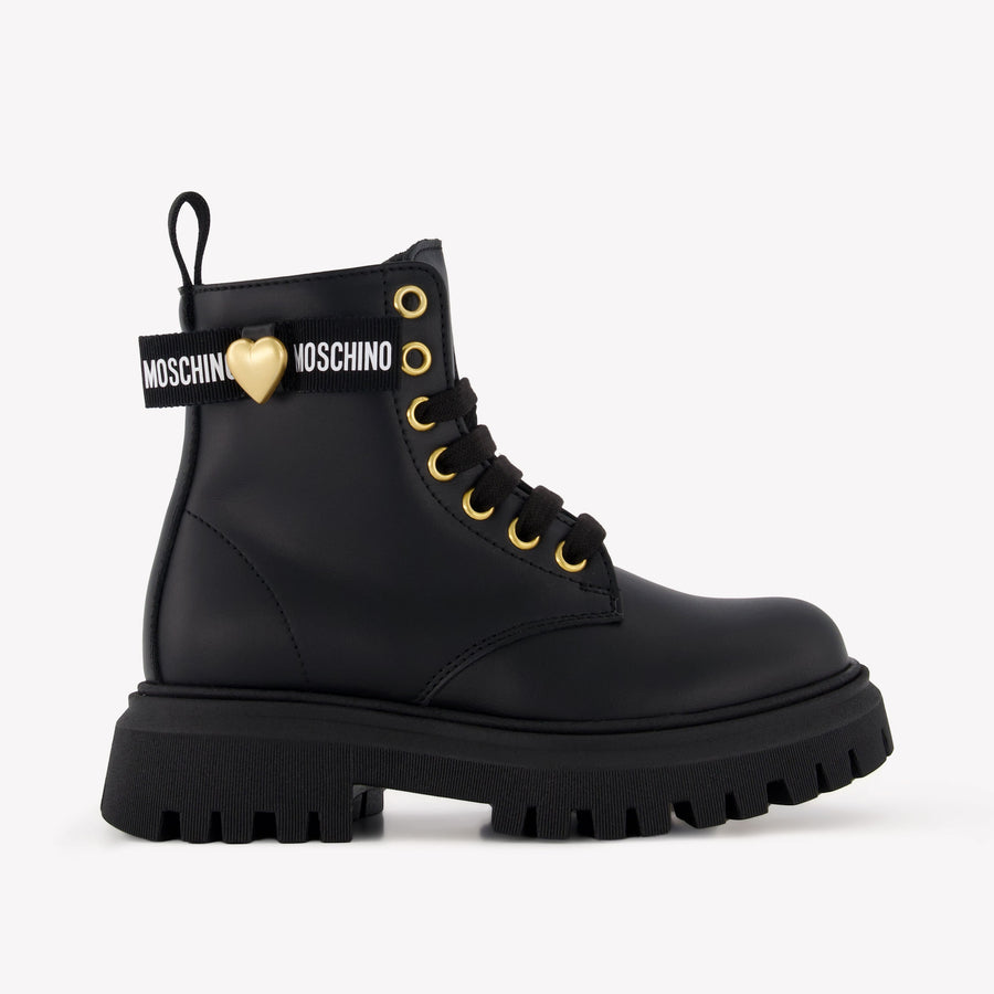Moschino Girls Sneakers  Black