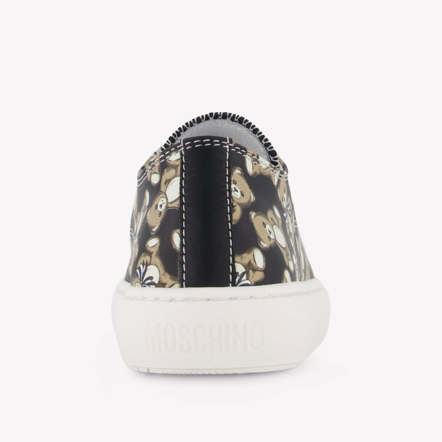 Moschino Girls Sneakers  Black