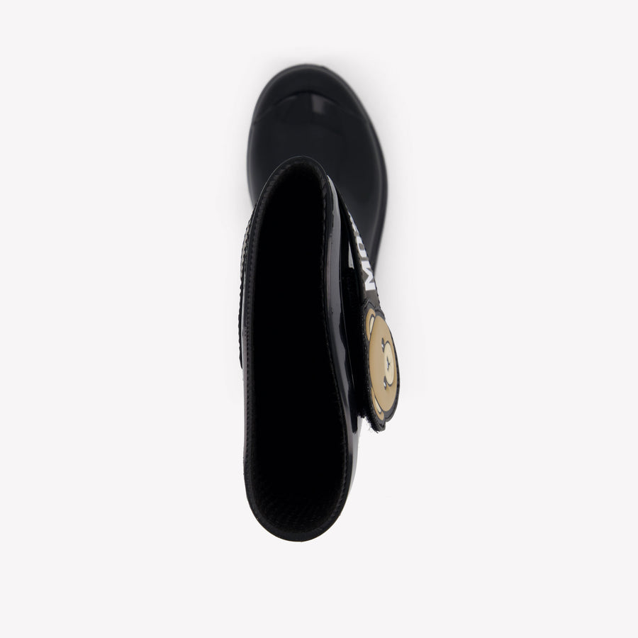 Moschino Girls Boots  Black