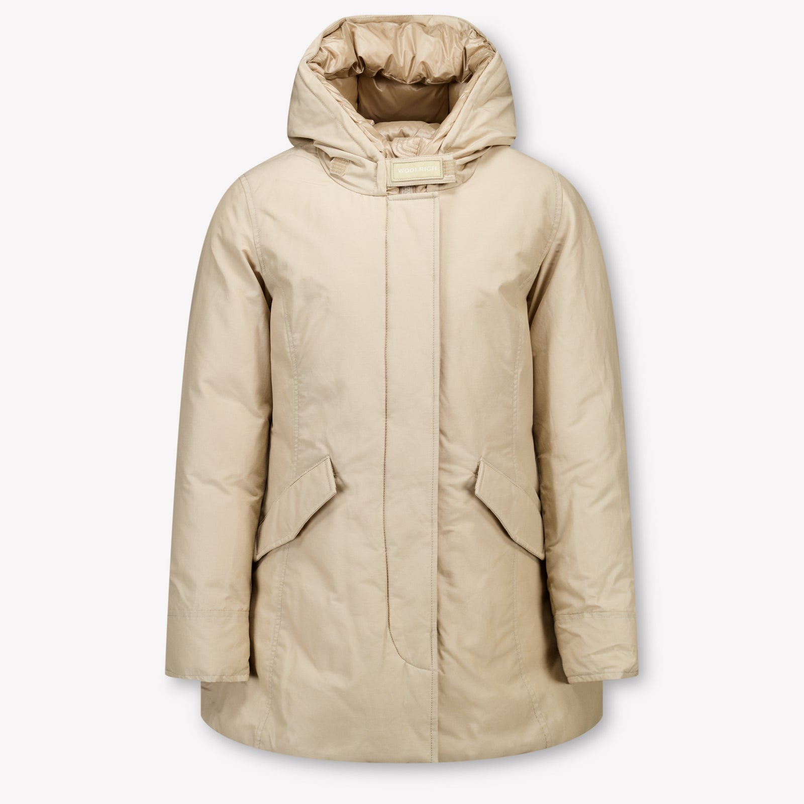 Woolrich Kids Girls Winter Coat  Beige