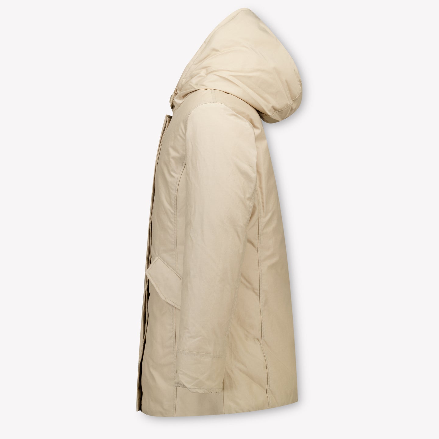 Woolrich Kids Girls Winter Coat  Beige